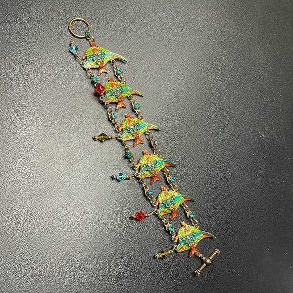 Rare LATR 2 GO Lunch at the Ritz “Angel Fish” Bracelet - Picture 4 of 6